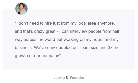 DigiWorks | Data Engineer testimonial by jackie s