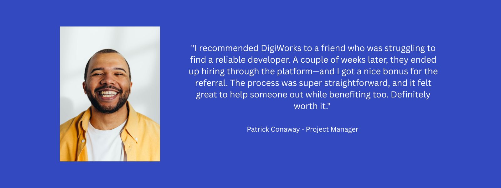 Affiliate testimonial 1