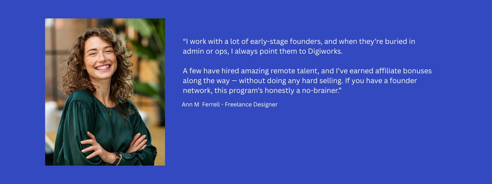 Affiliate testimonial 2.1
